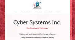 Desktop Screenshot of cyb-sys.com