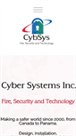 Mobile Screenshot of cyb-sys.com